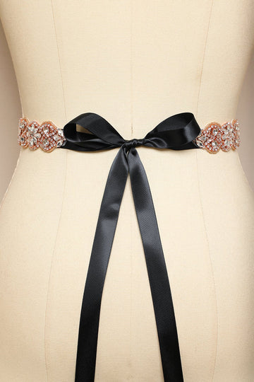 Ceinture de Rhinstone noire